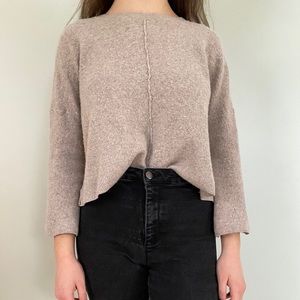 Madewell brown sweater